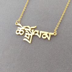 "Custom Tibetan Name Necklace, Tibetan Necklace, Tibetan Sanskrit Necklace, Tibetan Pendant Necklace, Tibetan Jewelry, Gift for Her Personalized Tibetan Necklace - A special gift for you and your loved ones, They would be very surprised to see their name made it just for them. The gold name necklace can be personalized with any name. All of my products are handmade. Why buy from us? Quality Product At Affordable Prices 1.2mm Super Thickness. 100% Satisfaction Guaranteed. Detail Material:925 ster Spiritual Jewelry For Mother's Day, Personalized Spiritual Pendant Charm Necklace, Spiritual Necklaces For Personalized Gift, Customized Spiritual Necklace As Gift, Spiritual Necklace For Gifts, Customized Spiritual Necklace For Gift, Gold Pendant Jewelry With Meaningful Style, Spiritual Pendant Charm Necklace For Personalized Gift, Handmade Meaningful Pendant Jewelry