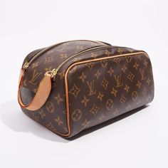 Brand: Louis Vuitton Style: Toilet Dopp Kit Pouch Size: One Size Width: 26cm Height: 13cm Depth: 15.5cm Handle Drop: 7.5cm Exterior Condition: Excellent Interior Condition: Very Good Exterior Colour: Monogram Interior Colour: Brown Hardware Colour: Gold Material: Canvas Serial Code: NFC Chip Manufactured In: France | Post March 2021 Comes With: Original Box & Original Dustbag Delivery 5-8 or 10-15 working days Please note that during high season and Sale period, delivery times may be affected We Style Toilet, Interior Colour, Dopp Kit, Handbag Wallet, Coach Bag, Wallet Accessories, Burberry Bag, Exterior Colors, Kids Bags