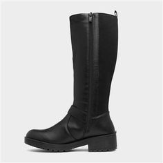 Shoe Zone, Boot Style, High Leg Boots, High Leg, Buy Online, Boots, Black