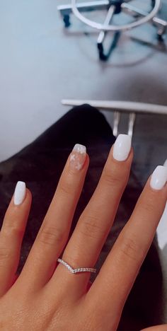 Western Nails, Country Nails, White Acrylic Nails, Short Square Acrylic Nails