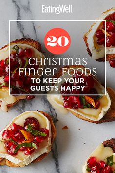 christmas finger foods to keep your guests happy