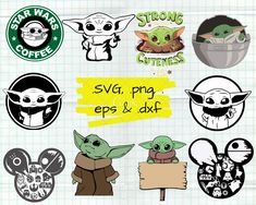 star wars svg, png and dx