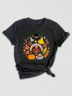 Get into the festive spirit with our Thankful Vibes Shirt! This Fall Shirt is perfect for Thanksgiving celebrations and embraces the essence of gratitude.  Crafted with love, our Thanksgiving Shirt features a beautifully designed pumpkin spice motif, complete with vibrant Pumpkin Leaves. The Pumpkin Shirt is a stylish and cozy addition to your autumn wardrobe.  Share the joy of gratitude with your loved ones this Friends Thanksgiving. Show them you're grateful with our Grateful Shirt, designed to uplift your spirits and spread positivity.  If you're looking for a unique twist, our Turkey Shirt is just what you need. Join the Thanksgiving feast in style with this turkey dinner tee, featuring a festive turkey design. ️ The Thanksgiving festivities are all about peace and harmony, and our Pea Multicolor Festive Tops For Fall, Holiday Multicolor Graphic Print Tops, Multicolor Graphic Print Holiday Tops, Festive Cotton Tops For Fall, Fall Short Sleeve Tops For Gift, Fall Short Sleeve Tops For Gifts, Graphic Print Tops For Fall Holiday Season, Short Sleeve Tops For Fall Gift, Graphic Print Tops For Holiday In Fall