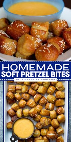 These Homemade Soft Pretzel Bites are the best Gameday recipe! This easy appetizer recipe is easy to make at home and makes a fun party snack! Save this pin for later. Quick Soft Pretzel Recipe, Baked Pretzels Soft, Easy At Home Appetizers, Easy Salty Snacks Homemade, Sonic Pretzel Twist Recipe, Home Made Pretzels Easy, Kid Cooking Recipes Easy, Home Made Soft Pretzels, Air Fryer Soft Pretzel