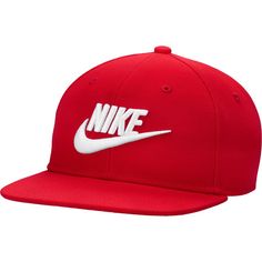 Keep your youngster looking and feeling cool in this Futura Pro hat. Its modern design features signature Nike graphics in raised embroidery, moisture-wicking Dri-FIT technology and Nike Pro fabrics that quickly evaporate away sweat. The snapback closure also makes adjusting the fit fast and easy. White Nike Hat, Nike Graphics, Bucket Hat White, Nike Hat, Raised Embroidery, Nike Red, Boys Nike, Nike Kids, Nike Fashion