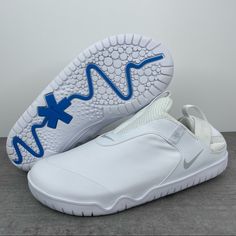 Nike Zoom Pulse Nurse/Doctor Shoes Men's Size 8 White/Pure Platinum Ct1629-100 Brand New With Box (Missing Lid)