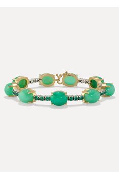 IRENE NEUWIRTH JEWELRY JEWELRYFINE JEWELBRACELET O YLWGOLD Chrysoprase and Emerald Tennis Bracelet Emerald Tennis Bracelet, Irene Neuwirth Jewelry, Gold Outfit, Marissa Collections, Irene Neuwirth, Jewel Box, Fine Jewels, Tennis Bracelet, Gold Style