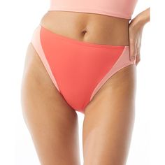 Chic Colorblocking And High Legs Play Up Your Shape In These Vince Camuto Bikini Bottoms, Giving Your Swim Look A Stylish Start. Sits At Hips Moderate Bottom Coverage High Legs Lined Body: Nylon/Spandex; Lining: Polyester/Spandex Machine Washable Imported Stretch Red Color Block Bottoms, Color Block Stretch Swimwear For Beach Season, Stretch Color Block Swimwear For Beach Season, Stretch Color Block Tankini For Beach, Red Nylon Swimwear Bottoms, Red Nylon Swimwear For Sunbathing, Red Nylon Bottoms For Beach Season, Red Nylon Swimwear For Beach, Red Nylon Swimwear For The Beach