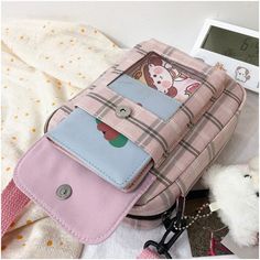 Photos List Shoulder Bags Pattern, Simple Backpack, Nylon Shoulder Bag, Light Backpack, Bags For Teens, School Bags For Kids, Designer Crossbody Bags, Pocket Bag, Shoulder Messenger Bag