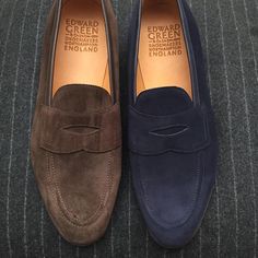 Mens Smart Casual Shoes, Menswear Essentials, Edward Green, Sunday Inspiration, Couture Style, Gentleman Shoes, Slim Fit Dress Pants, Shoe Lace Tying Techniques, Men's Loafers