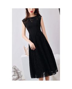 Buy retro black tea length lace semi formal dress sleeveless at cheap price online. Free stable shipping and pro custom service since 2009. Formal Sleeveless Midi Dress With Lace Bodice, Elegant Sleeveless Dress With Lace Patchwork For Party, Elegant Fitted Sleeveless Dress With Lace Patchwork, Sleeveless Formal Midi Dress With Lace Patchwork, Sleeveless Lace Patchwork Midi Dress For Formal Occasions, Formal Black A-line Lace Dress, Elegant Sleeveless Lace Dress For Formal Occasions, Elegant Formal Sleeveless Lace Dress, Elegant Sleeveless Midi Dress With Lace Patchwork