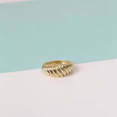 Dainty Real Solid Yellow, Rose, White Gold Handcrafted Croissant Rings for Your Loved Ones, Best Everyday Gifts at Best Prices ➤ Ring Details * 14k / 18k Yellow Gold or Yellow Sterling Silver * Gold Color Options; 14K / 18k White, Yellow, Rose Gold * Sterling Silver Color Options; Yellow, Rose, White * Band Width: 3.15 mm * Top Width: 8.75 mm * Thickness: 1.20 mm * Ready to Ship 3-5 Business Days 💍 ISEA Jewels' pieces are handcrafted by 10-15 years of experienced craftsmen and made to order in 14k Gold Spiral Rings, Fine Jewelry Yellow Gold Spiral Rings, Tarnish Resistant Hoop Rings In Fine Jewelry Style, Tarnish Resistant Hoop Rings Fine Jewelry, Fine Jewelry Hoop Rings Tarnish Resistant, Fine Jewelry Tarnish Resistant Hoop Rings, Gold Spiral Stackable Rings, Spiral 14k Gold Ring, Hoop Rings Tarnish Resistant For Anniversary