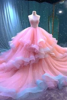 Pink Princess Style Dress For Debutante Ball, Sleeveless Pink Ball Gown For Prom, Pink Sleeveless Ball Gown For Wedding, Sleeveless Pink Ball Gown For Wedding, Pink Fitted Ball Gown For Prom, Fitted Pink Ball Gown For Prom, Pink Sleeveless Gown For Sweet 16, Pink Princess Style Ball Gown, Princess Style Pink Ball Gown