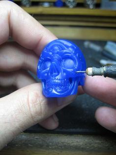 Cast Rings, Easy Pumpkin Carving, Carved Skull, Sand Paper, Ring Tutorial