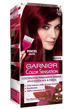 Loreal Hair Color Red, Garnier Color Sensation, Loreal Hair Color, Red Hair Looks, Cute Hair Colors