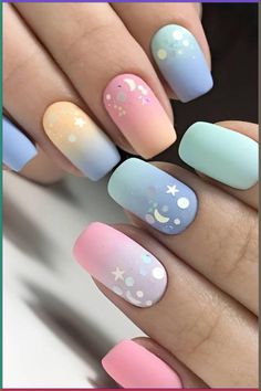 Simple Nailart design #nailart #girl #barbie #barbiegirl #dress #viral #frok #western #fitgirl #dressingroom #fashion #struggler #hotgirls #fitness #gymgirls #girlsfitness #fitbeauty #trending Pastel Nail Art, Pink Nail Art Designs, Simple Spring Nails, Milky Nails, Easter Nail Designs, Tropical Nails, Green Nail Designs, Spring Nail Designs