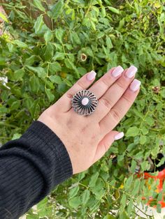 New without tags RING SIZE : adjustable BRAND : Native American ETHNIC & REGIONAL STYLE : Native American JEWELRY TYPE : Rings TYPE : Ring COLOR : Pink FEATURES : Adjustable TRIBAL AFFILIATION : Navajo METAL : Sterling Silver MAIN STONE : Pink Conch Gorgeous Navajo Sterling Silver Pink Conch Rings. Adjustable in size to wear on any finger. Beautiful Pink Conch stones. Beautiful silversmith details. Really great Ring. Measuring 1 1/4 inch x 1 1/4 inch. This listing is for 1 ring only. Stamped Ste Conch Rings, Rings Adjustable, Womens Denim Dress, Native American Rings, Blowout Sale, Western Wedding, Bag Icon, Ring Color, Boys Boots