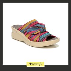 in stock Multicolor Wedge Sandals For Beach Season, Beach Sandals With Wedge Heel And Arch Support, Spring Beach Wedge Sandals With Arch Support, Beach Sandals With Arch Support And Wedge Heel, Beach Slingback Wedge Sandals With Arch Support, Chic Beach Sandals With Arch Support, Adjustable Multicolor Wedge Sandals For Vacation, Multicolor Synthetic Sandals With Arch Support, Casual Multicolor Wedge Sandals For Beach