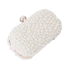 Pearl clutch - Julie bags Glamorous Pearl Embroidered Clutch, Rectangular Pearl Evening Bag For Parties, Glamorous Clutch With Pearl Embroidery, Gold Pearl Clutch For Parties, White Pearl Evening Bag For Party, Gold Pearl Party Clutch, Party Gold Pearl Clutch, Pearl Clutch For Party, Pearl White Beaded Evening Bag For Party