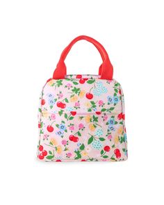 In case you need a little motivation to pack a lunch. This exceptionally cute bag has a zip closure, outside pocket, and sturdy top handles. The details- 10 in. L x 6.7 in. W x 8.66 in. H Outside pockets Sturdy handles Rectangular Lunch Bag With Zipper For Daily Use, School Lunch Bag Satchel With Removable Pouch, Large Capacity Pouch Lunch Bag For School, Back To School Lunch Bag With Zipper Closure, Large Capacity Lunch Bag For School, Pink Rectangular Lunch Bag With Removable Pouch, Cute Large Capacity Lunch Bag For Travel, Daily Use Tote Lunch Bag With Zipper, Daily Use Tote Lunch Bag With Zipper Closure