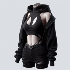 Bodysuit Techwear Outfit, Techwear Summer Outfit, Techwear Fashion Women, Athletic Wear Aesthetic, Cyberpunk Clothes Design, Hot Bodysuit Outfit, Tech Wear Women, Techwear Outfits Women, Techwear Female