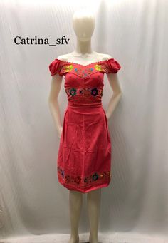 Mexican blanket dress with hand-embroidered flowers with silk thread MEXICAN DRESS, short Mexican dress, handmade dress, embroidered dress, typical dress, regional dress, the perfect dress for a Mexican party or any other wedding event, birthday, bachelorette party The one-size-fits-all dress features 2 waistbands and elastic at the back which expands and fits sizes either SM-M-L Pink Embroidered Dress For Traditional Ceremonies, Folk Dresses With Embroidered Border For Festivals, Folk Style Dress With Embroidered Border For Festivals, Summer Dresses With Traditional Patterns For Ceremonies, Embroidered Dress For Traditional Ceremonies In Spring, Traditional Patterned Dresses For Summer Ceremonies, Traditional Dress With Embroidered Neckline For Festivals, Folk Style Fitted Dress With Traditional Patterns, Fitted Embroidered Dress With Traditional Multicolor Patterns