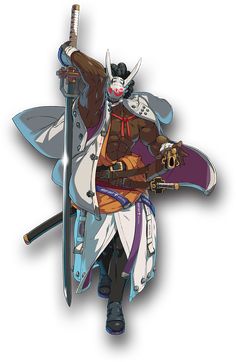 NAGORIYUKI | CHARACTER | Guilty Gear -Strive- | ARC SYSTEM WORKS Nagoriyuki Guilty Gear Strive, Vampire Samurai, Samurai Art, Black Anime Characters