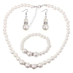 PRICES MAY VARY. Title: COLORFUL BLING 1920s Classic Faux Pearls Necklace Multi-Layer Strand Bracelet Dangle Earrings Set Beads Accessories Wedding Costume Party Jewelry for Women Girls-B. Product Type: Departments > Women > Jewelry > Jewelry Sets Pearl Bangle Bracelet, Beads Accessories, Wedding Costume, Pearl Necklace Earrings, Pearl Necklace Set, Pearl Jewelry Sets, Pearls Necklace, Accessories Wedding, Faux Pearl Necklace