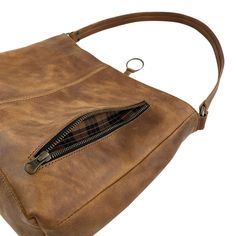 STYLISH PURSE: This stunning and sleek Classic Shoulder Bag is handmade from durable, top quality full grain leather and features a plaid cotton interior liner. This classy purse is suitable for everyday use or travel and has plenty of space for your personal essentials. Featuring internal pockets and an external vertical zippered pocket that is perfect for easy access to your phone, cards or keys. With one strap, this lightweight purse can be comfortably worn over one shoulder. HIDE & DRINK’S 1 Hobo Bag With Zipper Pocket, Hobo Bags With Zipper Pocket For Everyday Use, Hobo Bag With Zipper Pocket For Everyday Use, Hobo Bag With Zipper Pocket For Travel, Casual Hobo Bag With Leather Lining For Travel, Travel Hobo Shoulder Bag With Zipper Pocket, Casual Hobo Bag For Travel With Leather Lining, Casual Travel Hobo Bag With Leather Lining, Hobo Travel Bag With Zipper Pocket