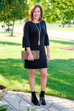 How to Wear Ankle Boots How To Wear Ankle Boots With A Dress, Dress With Ankle Boots Dressy, Booties With Dress, Ankle Boots With Dress, Black Dress And Boots, Dressing Tips, Outfit Planning, Boot Outfits