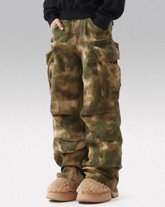 * Y2k camo cargo pants "Hama" are in Asian size: Please choose at least one size larger than your usual size. Check the size guide for more details. Step Up Your Urban Style with the Y2k Camo Cargo Pants "Hama" Bring the essence of the early 2000s into your wardrobe with these Y2k camo cargo pants "Hama". Crafted for those who appreciate both comfort and an edgy look, these pants are perfect for the urban explorer. With their bold camouflage pattern, they easily stand out, making them a must-hav Camouflage Cargo Style Parachute Pants, Utility Camouflage Cargo Parachute Pants, Camouflage Utility Parachute Pants With Cargo Style, Camouflage Parachute Pants With Cargo Pockets, Camouflage Cotton Cargo Pants In Techwear Style, Camouflage Cargo Techwear Pants, Camouflage Utility Parachute Pants For Streetwear, Combat Cargo Parachute Pants In Camouflage, Camouflage Combat Parachute Pants With Cargo Style