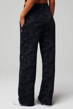 Year Round Terry Wide Leg Sweatpant Fabletics Tonal Camo female Activewear >> Womens >> Bottoms >> Pants & Joggers >> Joggers Terry regular Everyday/Lounge Female Activewear, Wide Leg Sweatpants, Terry Fabric, Eco Fashion, Tracksuit Bottoms, Lounge Pants, Wide Leg Trousers, Active Wear For Women, Bottoms Pants