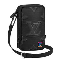 Louis Vuitton 2054 Double Phone Pouch Black Nylon Monogram Logo Crossbody Bag ********** Louis Vuitton ********** Brand: Louis Vuitton Size: Small (7.5 X 4.3 X 1.5 Inches) Name: 2054 Double Phone Pouch Color: Black Style: Crossbody Style# M80141 Material: Nylon Rainbow Lv Logo Monogram Black Nylon Fabric Material Inside Credit Card Slots Multicolor Inside Lining Crossbody Strap The Reference Is Either Made In France, Spain, Italy Or In The Us 100% Authentic Or Your Money Back Comes In Original L Crossbody Bag Louis Vuitton, Best Travel Accessories, Branded Wallets, Bags Louis Vuitton, Louis Vuitton Pochette, Louis Vuitton Official, Phone Pouch, Black Nylon, Monogram Logo