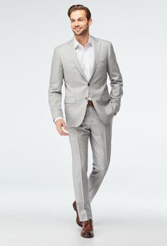 Light Grey Suit Men, Suits For The Groom, Blue Wedding Suits, Light Gray Suit, Grey Mens Suit, Light Gray Wedding, Light Grey Suit, Gray Suits, Best Wedding Suits