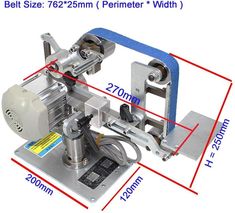 an image of a machine with measurements