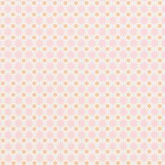 a pink and beige background with circles