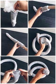 how to make a diy cat toy out of toilet paper rolls and cotton swabs