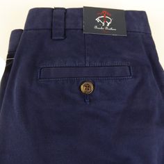 Brooks Brothers Stretch Shorts Flat Front Style Cotton Chino Fabric With Stretch Angled Front Pockets Button Closure Welt Pockets In Back Brooks Brothers Branded Button Inseam About 10.5” Brand New With Tags Bundle W Other Shorts From Our Store! Pricing Is Fair And Quite Firm . Please Let Us Know If You Have Any Questions. Navy Fitted Casual Chinos, Navy Casual Chinos With Welt Pockets, Blue Cotton Bottoms With Buttoned Pockets, Casual Blue Pants With Buttons, Classic Cotton Bottoms With Button Closure, Casual Blue Bottoms With Buttoned Pockets, Casual Fitted Bottoms With Buttoned Pockets, Fitted Casual Bottoms With Buttoned Pockets, Short Cotton Pants With Button Closure