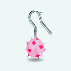 Be Scene The viral potential of this buoyant, brutal ball cannot be understated. Made with jewelry-grade 316L stainless steel Faux-gauge earring with oversized fish hook backing Hot & pastel pink silicone spikes enveloping a lightweight core Tarnish-free Spike Ball, Faux Gauges, Stocking Fillers For Her, Light Weight Jewelry, Forever Jewelry, Gauged Earrings, Jewelry Ring Box, Pet Gift, Fish Hook