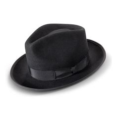 Step into the past while embracing the future with our Stylesto Collection Wool Felt Fedora. Crafted from premium wool felt, this hat boasts a classic teardrop crown accentuated with a grosgrain ribbon. Its modern 2.5" wide brim, stitched meticulously around the edge, beautifully marries the 50's vintage vibe with today's contemporary aesthetic. Available in a sleek black, this fedora is also offered in a range of colors to suit every style. As part of the exclusive Stylesto range, it's more tha Happy Hat, Banded Collar Shirts, French Cuff Shirts, Hat Size Chart, Felt Fedora, Style Finder, 50s Vintage, Red Bottoms, Contemporary Aesthetic