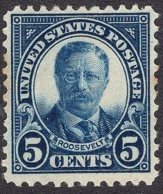 an old stamp with a man's face in the center, and numbers on it