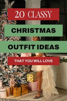 20 classy Christmas outfit ideas that you will love – Get inspiration with these beautiful Christmas outfit. Discover 18 refined Christmas eve outfits to help you create your dream winter wardrobe. Let’s transform your wardrobe with these classy Christmas outfit ideas for women. Feel more confident in yourself with these Christmas party outfits, Xmas outfits women, classy Christmas outfit aesthetic, classy Christmas outfit dinner, classy Christmas outfit party. Cute Christmas Party Outfits, Xmas Party Outfits, Christmas Outfit Inspiration, Glamorous Christmas, Christmas Outfit Ideas