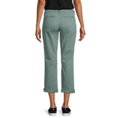 Your day is full of choices- so make one less by choosing this pair of St. John's Bay girlfriend chino pants that's both a business and casual style. Cut for a straight-leg with flat-front tailoring from stretch-cotton twill for a comfortable all-day feel; this everyday chino also features a button-zip closure and side slant and back welt pockets for a complete tailored look.Front Style: Flat FrontClosure Type: Button & ZipperFit: Relaxed FitPockets: 2 Front Slip Pockets, 2 Back Slip PocketsRise Girl Friend, Chino Pants, Fit Girl, Chinos Pants, Welt Pockets, Stretch Cotton, Cotton Twill, Casual Style, Capri Pants