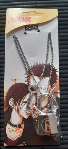 nana ren necklace first class steel key and lock Nana Ren Necklace, Nana And Ren, Nana Ren, Nana Clothes, Anime Necklace, Nana Necklace, Key And Lock, Nana Anime, Pearl Necklace Choker