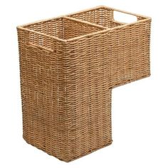 This ingenious basket sits handsomely on your stair steps waiting to be shuttle up or down with its content. Place whatever needs to switch floors in this sturdy basket hand woven from Wicker. Whenever it is time to carry its load this refined storage basket will be ready waiting for you. Stair Steps, Storage Basket, Waiting For You, Storage Baskets, Hand Woven, Stairs, Hand Weaving, Flooring