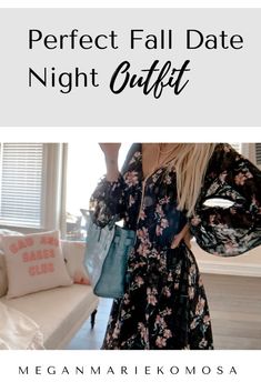 Perfect fall date night outfit. What to wear when the weather gets cold. #datenight #outfitideas #fallfashion #fallweather Fall Date Night Outfit, Mom Jeans Outfit Summer, Dress For Date Night, Mom Style Summer, Fall Date Night, Dress For Date, Mom Jeans Outfit, Its Cold, Cozy Accessories