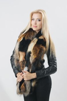 Real raccoon fur scarf  Fur sweater collar Luxury fur wrap Luxury  Valentine's gift for wife woman f Fox Scarf, Fox Fur Scarf, Bridal Fur, Fur Shrug, Furano, Bridal Cover Up, Scarf Jacket, Fur Sweater, Fur Accessories