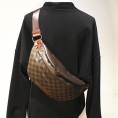 fb-feed نظارات شمسية, Hobo Bag, Size 13, Cell Phones, Dark Brown, Korean Fashion, Shoulder Strap, Faux Leather, Plaid