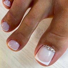 Floral Toe Nail Designs, Bridal Toe Nails, Wedding Toe Nails, Pink Rose Petals, Elegant Touch Nails, Bridal Nails Designs, Pedicure Nail Designs, Pretty Toe Nails