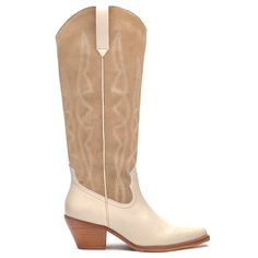 The knee high Western-inspired boot your closet is needing this fall, the Matisse Alpine Ivory Cowboy Boot. Made with leather and suede, these boots are going to be on rotation all season long. $149.97 Best Cowboy Boots, Custom Cowboy Boots, Shoes Beige, Cowboy Boots Women, Cowboy Boot, Boots Knee, Kids Sneakers, Boutique Jewelry, Cowgirl Boots